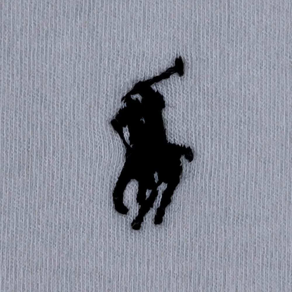 Vintage 90s Ralph Lauren Polo Shirt Mens L White Long Sleeve Pony Logo Casual